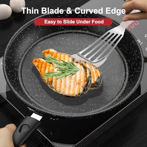 Beijiyi 2-Piece Silicone Fish Spatula - Image 4