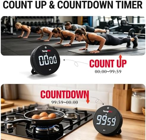 TempPro Magnetic Kitchen Timers - Image 4