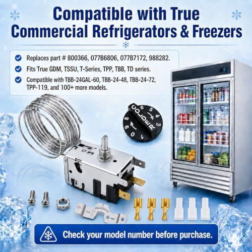 800366 Refrigerator Thermostat Compatible - Image 4