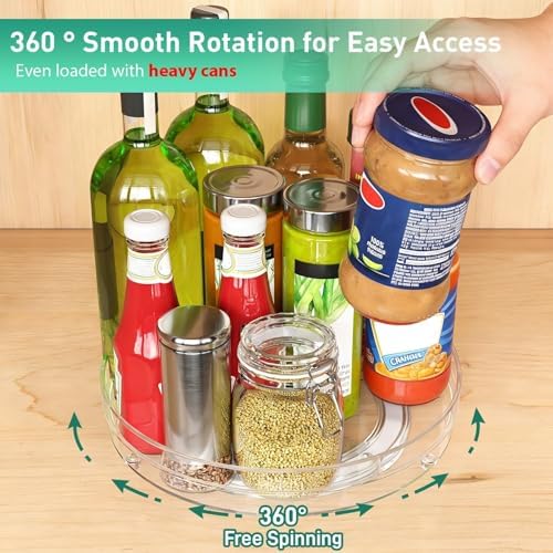 Optish 2 Pack Large Lazy Susan Organizer - Image 2