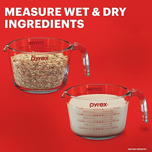 Pyrex 4 Cup Glass Measuring Cup - Image 2