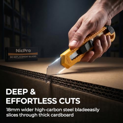 Nicpro 15 Pack Utility Knives - Image 3