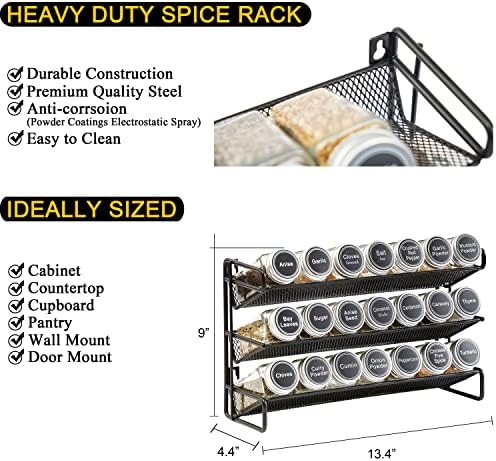 SpaceAid Spice Rack Organizer - Image 3