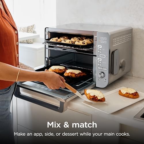 Ninja Double Stack XL Pro Cook System, Stainless Steel - Image 6