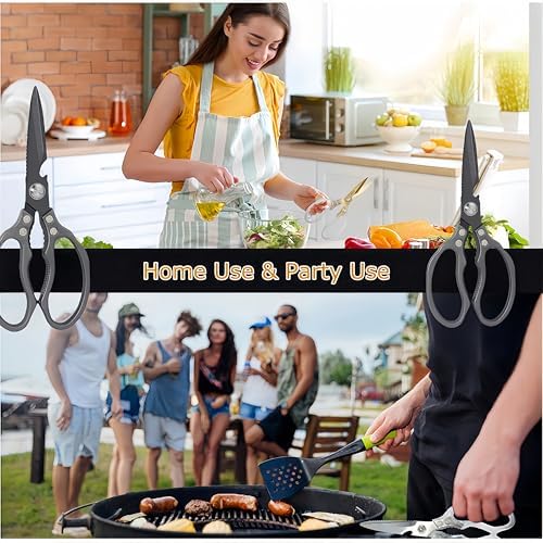 Heavy Duty Sharp Kitchen Scissors - Image 5