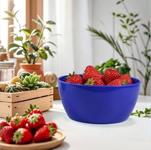 4-Piece Classic Plastic Prep Bowls - Image 6