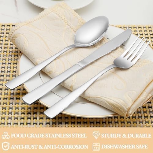 30 Piece Silverware Set Service - Image 3