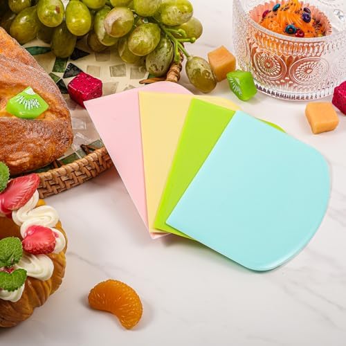 24 Pcs Bench Scraper Dough Scraper - Image 5