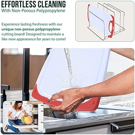 Plastic Cutting Boards for Kitchen, - Image 2