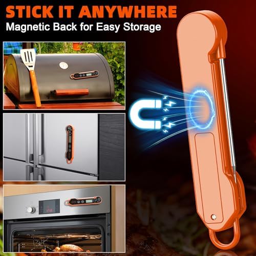 Professional Digital Meat Thermometer Instant Read Waterproof – Folding Probe - Image 6