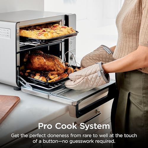 Ninja Double Stack XL Pro Cook System, Stainless Steel - Image 4