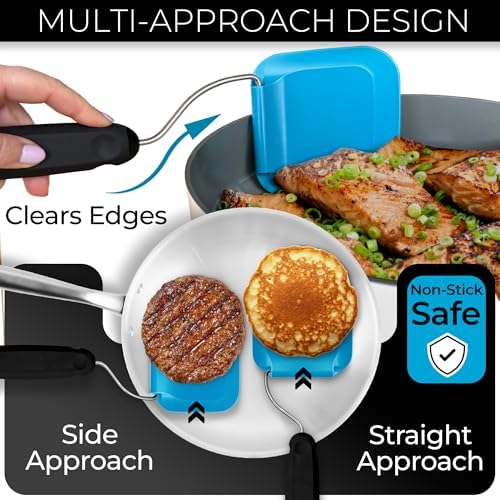 Adjustable Angle Spatula PPSU Material – Flexible Cooking Egg Flipper & Fish - Image 6