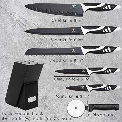 Moss & Stone 7-Piece Kitchen Knife Set - Image 2