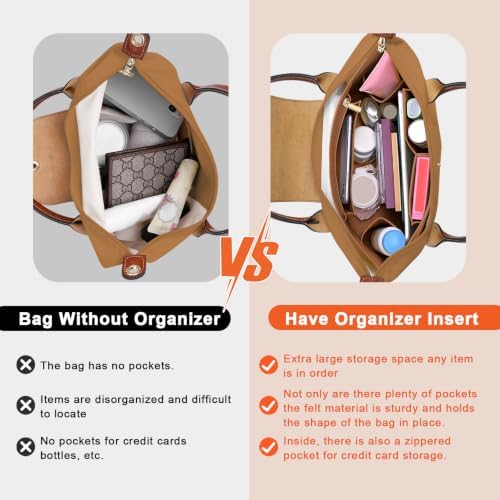LOUKAYCCI Purse Organizer Insert - Image 3