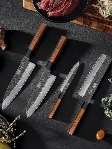 HOSHANHO 7 Pcs Knife Set, Ultra Sharp Knife Sets - Image 6