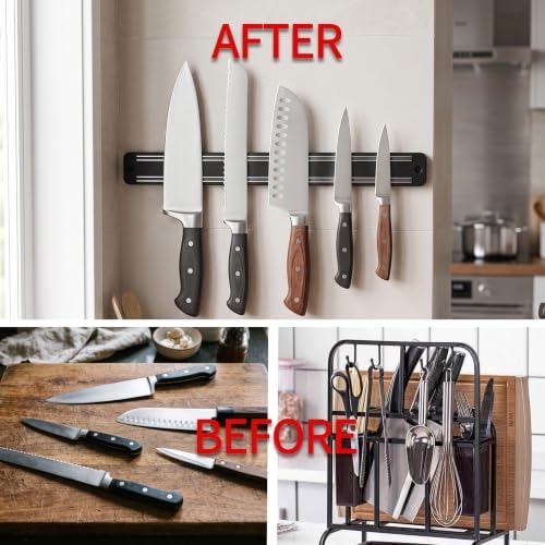 Magnetic Knife Holder for Wall Mount - Image 4