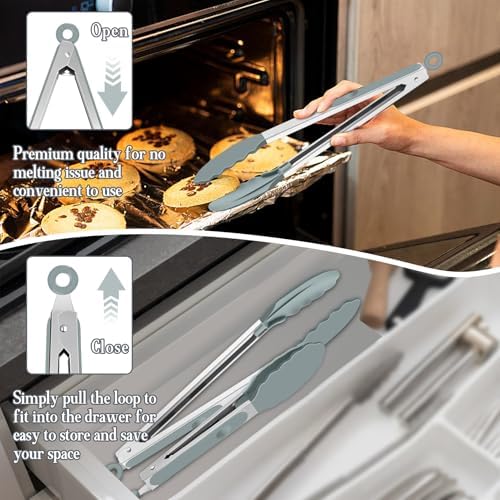 TeamFar Kitchen Tongs - Image 6