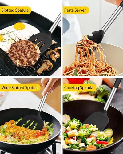 Silicone Kitchen Utensils Set - Image 3