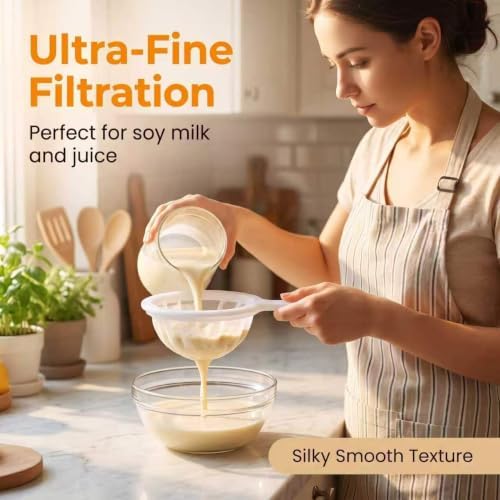 200 Mesh Ultra Fine Nylon Kitchen Strainer - Image 5
