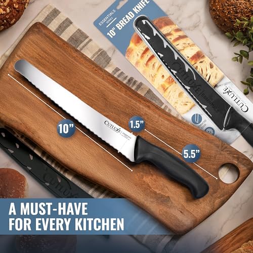Cutluxe Bread Knife with Cover - Image 3