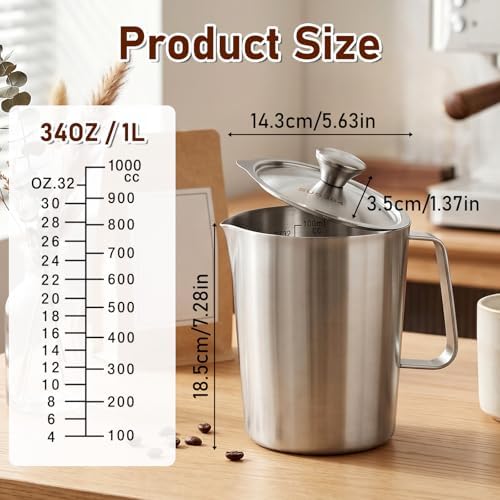 304 Stainless Steel Pitcher - Image 2