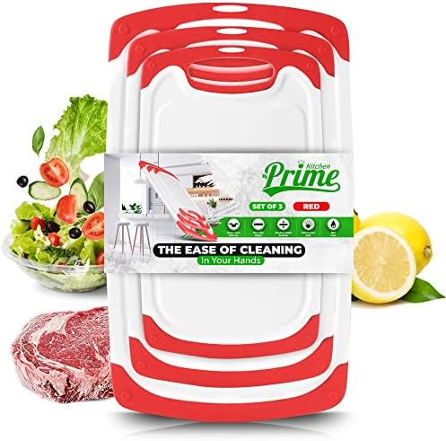 Plastic Cutting Boards for Kitchen, by MYPRIMEKITCHEN