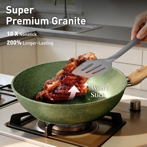 DishDelight Pots and Pans Set Non Stick, Induction Kitchen Cookware Sets - Image 3
