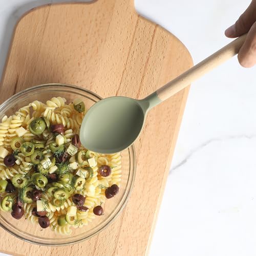 Sur La Table Kitchen Essential Chef's Toolkit Silicone Kitchen Spoon - Image 4