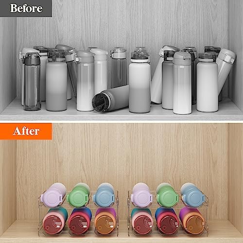 Lifewit Stackable Water Bottle Organizer - Image 2