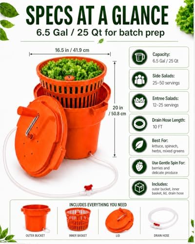 Commercial Salad Spinner - Image 6
