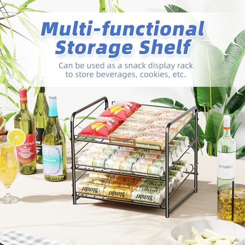 Simple Trending Can Rack Organizer, Stackable Can Storage Dispenser Holds up to - Image 4
