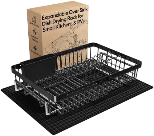 MAJALiS Expandable Dish Drying Rack Over Sink by MAJALiS