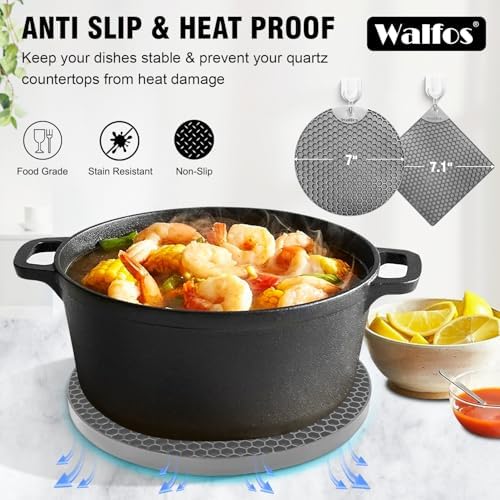 Walfos Silicone Trivet Mats - Image 6