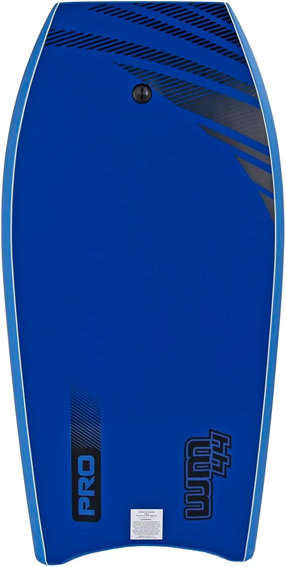 44 inch Body Board Ultimate Wavemaster Pro Bodyboard, Super EPS Core with Pro Quality Wrist Leash