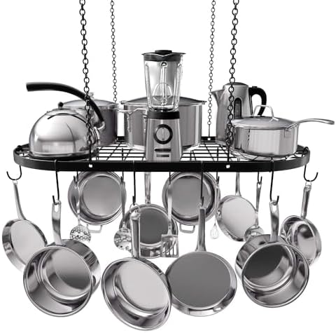 Vdomus Heavy-Duty Hanging Pot Rack by Vdomus