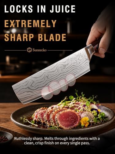 Sunnecko Nakiri Knife - Image 4
