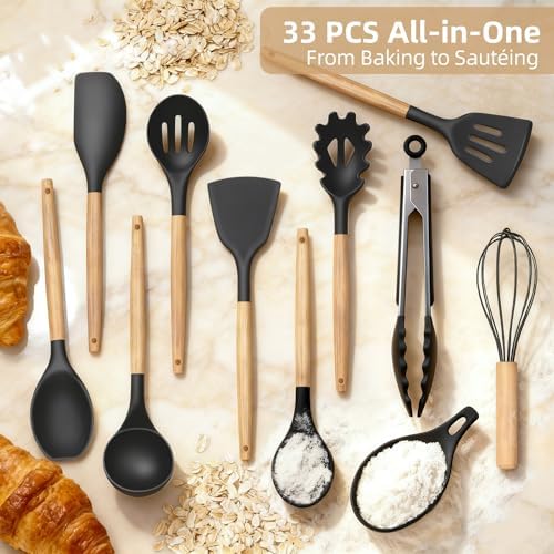 33PCS Silicone Cooking Utensils Set - Image 6