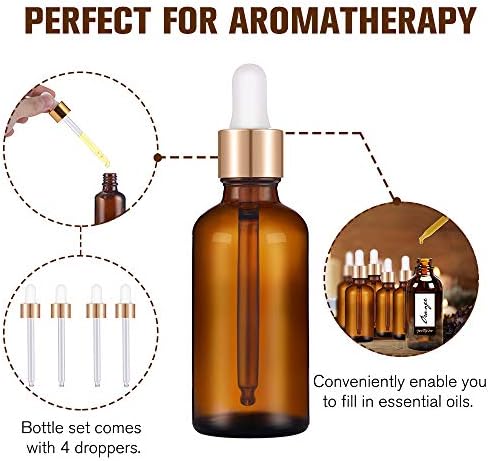 PrettyCare 4 Pack 1oz Dropper Bottle - Image 3