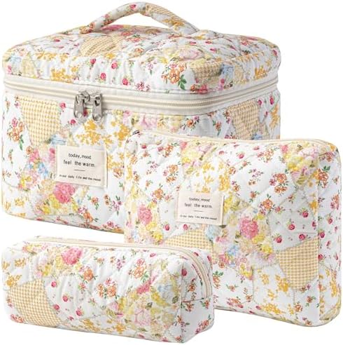 HBselect Quilted Makeup Bag by HBselect