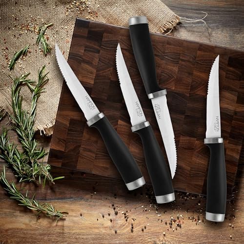 Hampton Forge Epicure–4PieceSteak KnifeSet–Black - Image 3