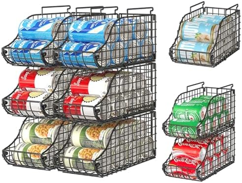 Sonyabecca 6 Pack Stackable Can Organizer by Sonyabecca