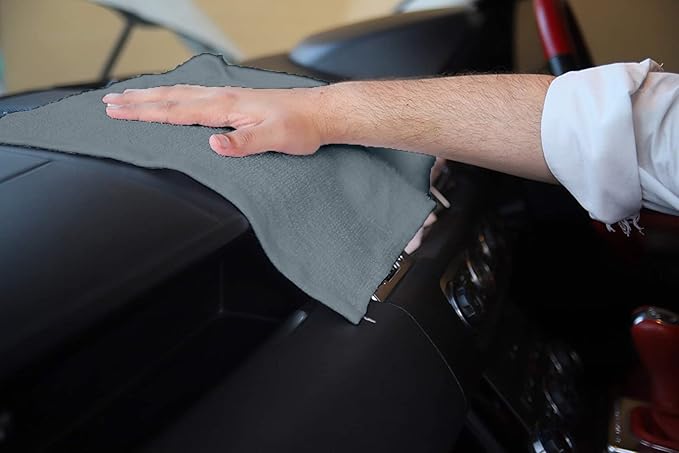 Avalon Towels Terry Bar Mop Towels (Value Pack of 60) Size 14"x17" – Absorbent and Durable, Multipurpose Cleaning Rags, Cotton Cleaning Cloths, Terry Cloth Rags, Reusable Shop Rag (Grey)