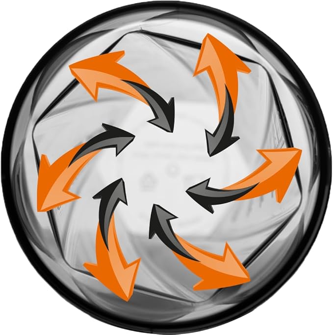 HELIMIX 1.5 Vortex Blender Shaker Bottle Holds Upto 20oz | No Blending Ball or Whisk | USA Made | Portable Pre Workout Whey Protein Drink Shaker Cup | Mixes Cocktails Smoothies Shakes | Top Rack Safe