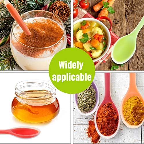 Patelai 4 Pcs Small Silicone Spoons - Image 5