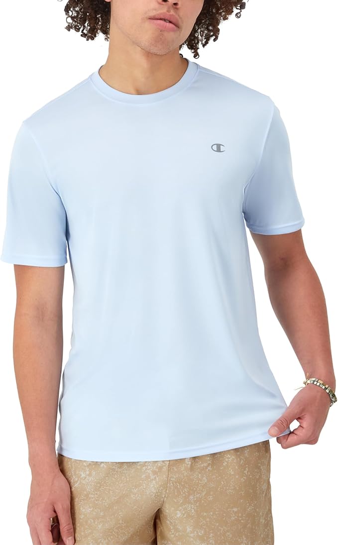 Champion Men's T-shirt, Sport Tee, Moisture Wicking, Anti Odor, Athletic T-shirt for Men (Reg. Or Big & Tall)