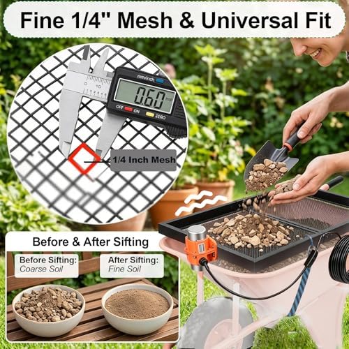 Soil Sifter for Wheelbarrow - Image 3
