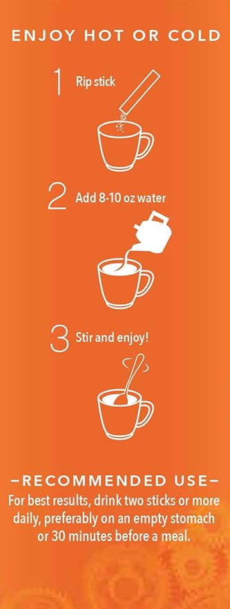 Javita Energy + Focus Instant Coffee Packets, 100% South American Arabica & Robusta Blend, plus Herbs for Clarity, Energy, & Focus, Keto, Dieters Drink, 2 box / 24 (4.2g Sticks), 48 Count