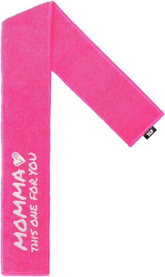 SLEEFS Momma Pink Thin Football Towel