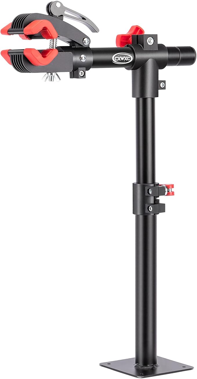CXWXC Bike Repair Stand - Bench Mount Bike Maintenance Stand Rack - E bike Workstands Shop Home Mechanics for Mountain Bike and Road Bike