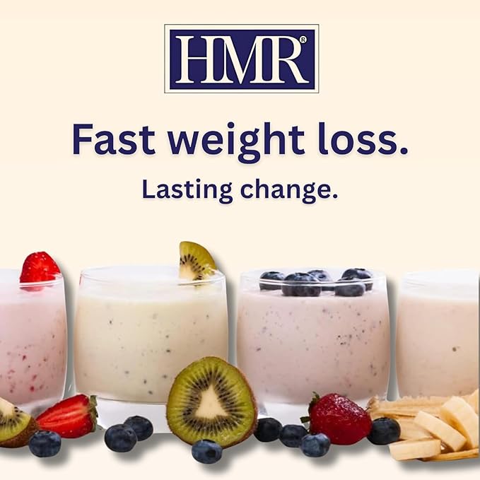 3-Pack HMR 800 Shake Meal Replacement Mix | Vanilla Shake Powder to Support Healthy Weight Loss | 17g of Protein | Easy to Make | Low Calorie Food | Triple Pack, 21 Single Serves